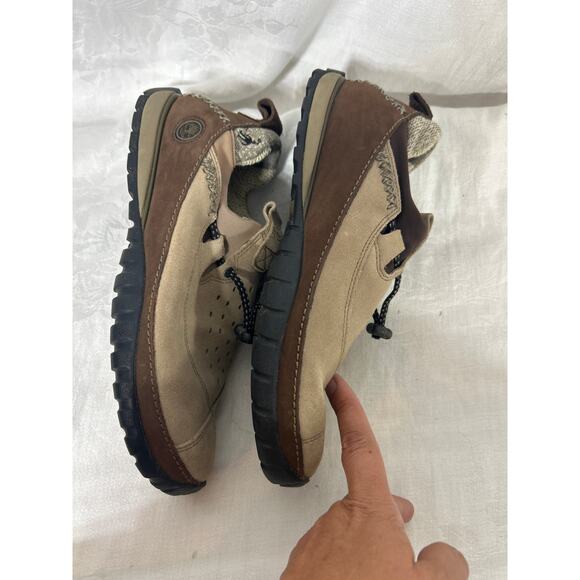 Timberland Smartwool Power Lounger Tan Brown 9 Leather Wool - Picture 5 of 8